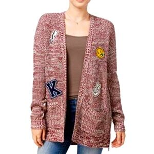 Hippie Rose Patches Marled Whimsy Cardigan - M

Brand: Hippie Rose